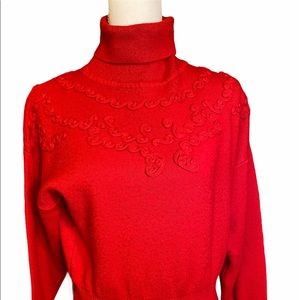 Meister Wool Blend Red Sweater
